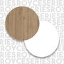 Hanah Home Armario Multiusos RE6-SW Roble y Blanco